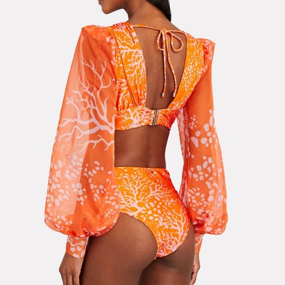 PatBO Coral Cut-Out Bodysuit - Picture 4 of 16